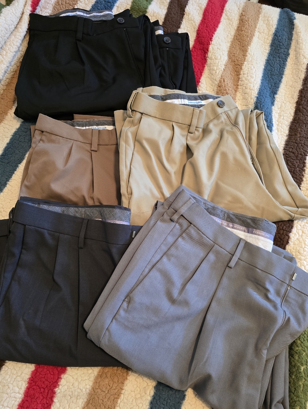 Men's Hagger Cool Right Classic Fit Dress Pants